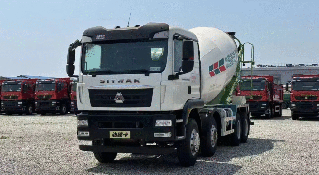 SITRAK 8×4 16m³ Concrete Mixer Truck