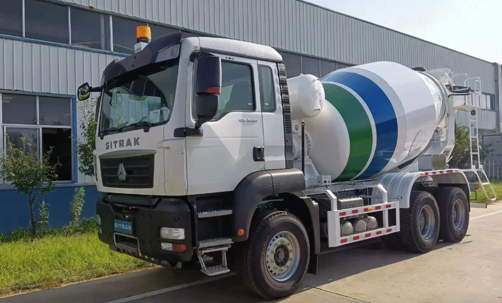 SITRAK 8×4 16m³ Concrete Mixer Truck